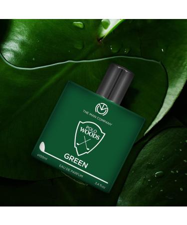 T.he M.an C.ompany EDP for men 100ml Polo Green | Premium Perfume | Long-lasting Fragrance | Perfect for Men | Peach Lavender & Patchouli | Made with Essential Oils - Buy Online on GoSupps.com