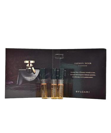 BVLGARI Jasmin Noir L'essence Perfume Sample vial WOMEN Vials 1.5 ml / 0.05 Fl Oz Pack of 3 - Buy Online on GoSupps.com