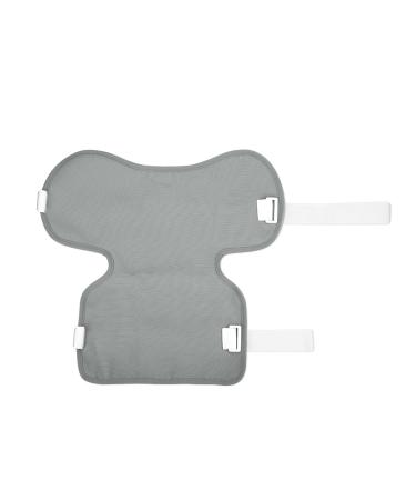 Casting oil packs the shoulder adjustable castor oil pack wrap wrap the shoulder flanell castor oil compress wrap with Velcro fastener no castor oil included (gray)