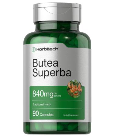 Horb ach Butea Superba Root 840mg | 90 Capsules | Male Performance | Non GMO Gluten Free Supplement