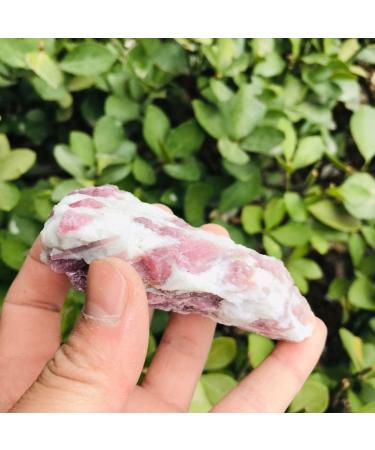 Natural Crystal Rough Natural Crystal Rough Rough Stone Red Tourmaline Crystal Quartz 200g-500g for Decoration 1pc (Color : 1PC 410g-500g) (Color : 1pc 310g-400g) - Buy Online on GoSupps.com