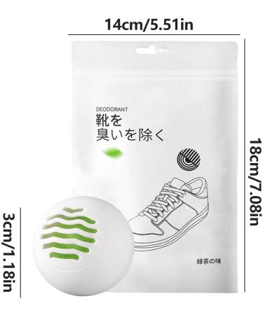 Deodorizer Balls | Portable Odor Absorber Odor Remover - Reusable Sneaker Odor Eliminator Eco-Friendly Household Shoe Odor Remover for Refreshing Sneaker Klufo - Buy Online on GoSupps.com