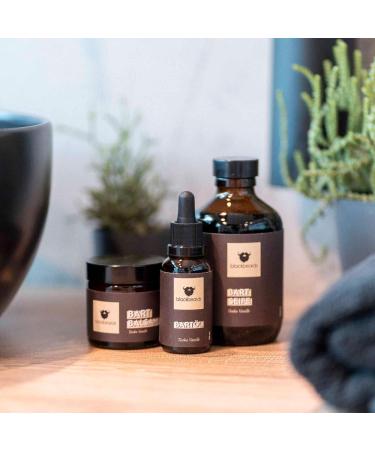 Blackbeard's Beard Care Set - Tonka-Vanilla | Beard Oil Balm & Soap | Perfect Gift for Bearded Men - Buy Online on GoSupps.com