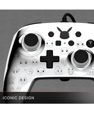 PowerA Enhanced Wired Controller - Pikachu Black & Silver for Nintendo Switch - Buy Online on GoSupps.com