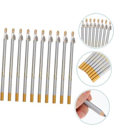Mobestech Lot De 10 Crayons Sourcils tanches Gris Taille-crayon Int gr Anti-bavures Maquillage Pr cis Pour Sourcils Usage Quotidien Et Voyage Outil Professionnel De Beaut  - Buy Online on GoSupps.com