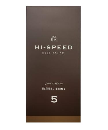 1 Minute_Hi Speed Squid Ink Hair Color #5 Natural Brown