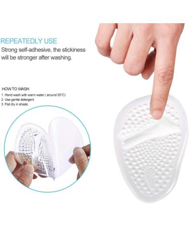 All Day Comfort Gel Forefoot Insoles for Women - 2 Pairs for High Heels | International Shipping Available - Buy Online on GoSupps.com
