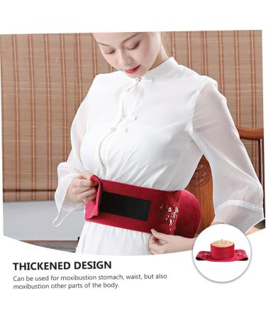 Healeeved Moxibustion Box Holder Set | Moxa Heating Tank & Belt | Household Moxibustion Appliance - Buy Online on GoSupps.com