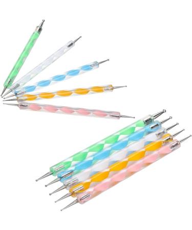 COMIART Ball Stylus Dotting Tool Set for Clay Sculpting & Nail Art - Embossing Pattern Included - Buy Online on GoSupps.com
