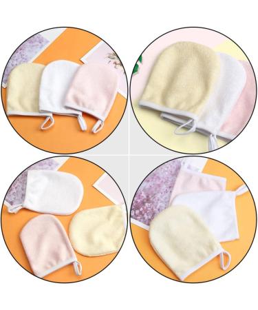 FRCOLOR 36 Pcs Reusable Makeup Remover Gloves & Cloths - Eye Makeup Remover Puffs & Facial Scrubber in Assorted Colors - Buy Online on GoSupps.com