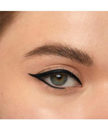 Maybelline New York Intense eye makeup routine: duo Lasting Drama Eyeliner 36h Sugar & Black Out + Great Lash Mascara Blackest-black - Buy Online on GoSupps.com