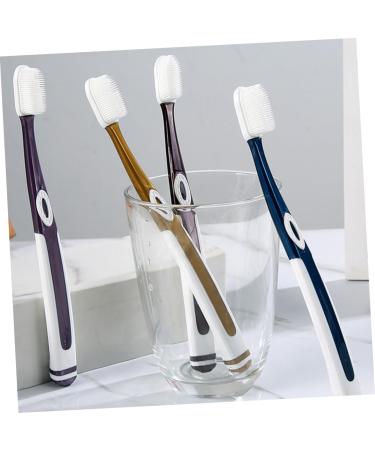 Gatuida 3 Sets of 4pcs Nano Toothbrush Replacement Heads - Portable Baby Toothbrush Cleaning Brush with Silica Gel - International Shipping Available - Buy Online on GoSupps.com