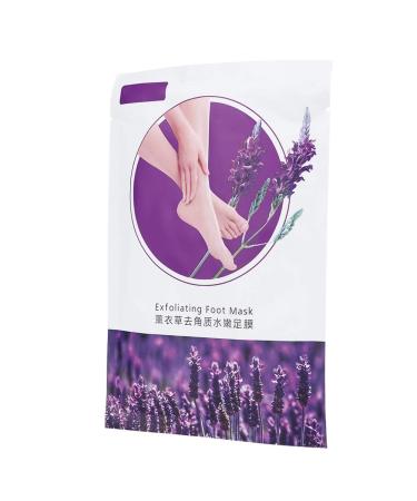 Weikeya foot masks foot peeling mask nourishing foot mask with lavender oil sock footmeaske cornea removal foot mask foot peel mask corneal remover for men women
