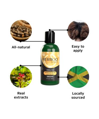 Buy 100% Organic Jamaican Black Castor Oil - 118mL for Hair Growth & Skin Moisturization | Made in Jamaica - Buy Online on GoSupps.com