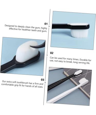 Ultechnovo Soft Toothbrush for Adults | Deep Cleaning Nano Toothbrush with Fine Bristles | Ideal for Baby Product Lovers - Buy Online on GoSupps.com