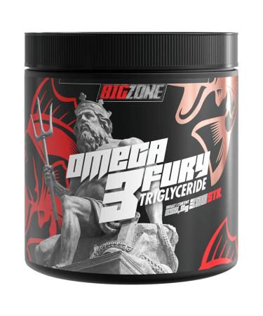 Big Zone Omega 3 Fury Triglyceride High -quality triglyceride shape No addition of vitamin E 500mg EPA 250mg DHA/per capsule |300 capsules 300 pieces (1 pack) - Buy Online on GoSupps.com