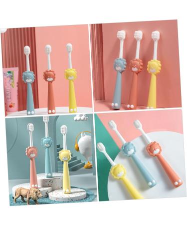 Coolhiya 3-Piece Children's Travel Toothbrush Set | Manual Toothbrush for Ages 3-12 | Essential Kids' Oral Care Accessories - Buy Online on GoSupps.com