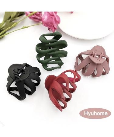 Xiaozhifu 6-Piece Hair Clips Set for Women & Girls - Perfect for Thick Hair - Stylish & Durable - Buy Online on GoSupps.com