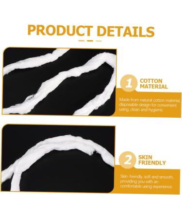Beaupretty 2 Hairdressing cotton salon coil salon care 40 cotton balls bulk perm papers perm solution for hair salon absorbent cotton white volume Hair - Buy Online on GoSupps.com