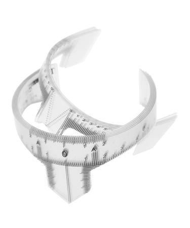 Angoily 10pcs Eyebrow Design Ruler Eyebrow Template Tools Eyebrow Shape Ruler Auxiliary Tool Measuring Ruler