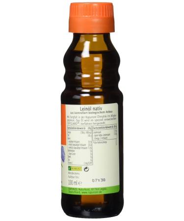 Buy Organic Rapunzel Native Linseed Oil - 100ml (1 Pack) | Premium Quality for Health & Cooking - Buy Online on GoSupps.com