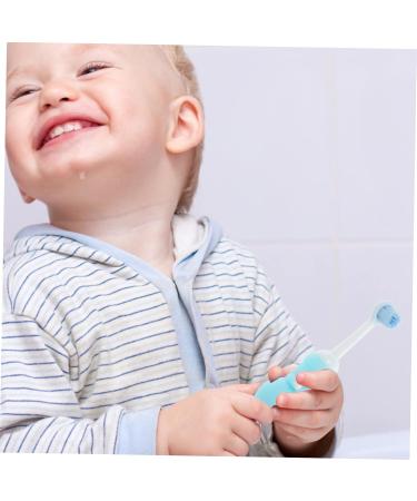 Sewoart Children's Toothbrush - Soft Bristle Bulk Toothbrush for Toddlers | Travel-Friendly Sky Blue Toothbrush for Kids | 1 Pack - Buy Online on GoSupps.com