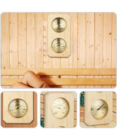 Sosoport Sauna Temperature & Moisture Knife Hygrometer - Indoor & Outdoor Humidity Accessories for Home Saunas | Durable ABS - Buy Online on GoSupps.com