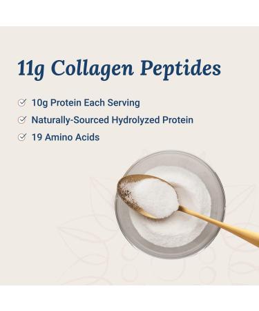 LiveWell Collagen Peptides - 16oz Hair, Skin, Nail & Joint Support | Best Collagen Supplement - Buy Online on GoSupps.com