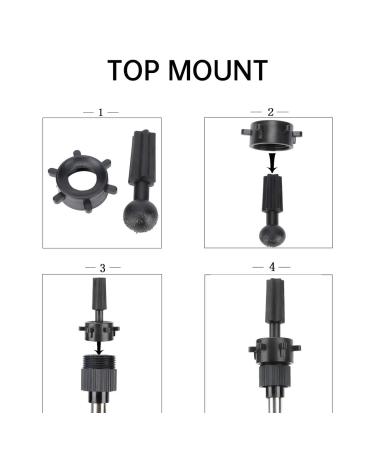 MEIBR Adjustable Mannequin Head Stand Tripod for Hairdressing & Cosmetology Training - Professional Metal Support (Black) - Buy Online on GoSupps.com