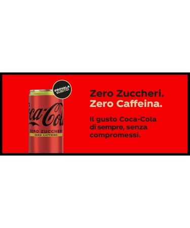 Buy 24x Coca-Cola Zero Sugar & Caffeine-Free Soft Drink - 330ml Cans (Pack of 24) | International Shipping Available - Buy Online on GoSupps.com