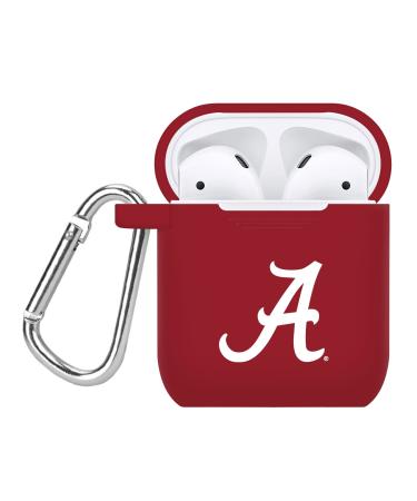 AFFINITY BANDS Alabama Crimson TideSilicone Case Cover Compatible with Apple AirPods Gen 1 & 2 (Crimson) Alabama Crimson Tide - Crimson
