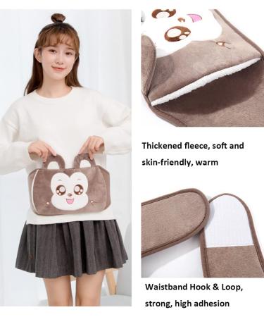 Molly Fox 3 Set Heat Bottle with Cover | BPA-Free Waist Back Warmer | 1L Gray Monkey for Kids & Seniors | Perfect Winter Gift - Buy Online on GoSupps.com