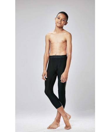 DEVOPS Boys 2-Pack X-Large Black Compression Tights Sport Leggings Pants - Buy Online on GoSupps.com