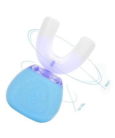 Automatic Ultrasound Toothbrush | 360 U-Shaped Electric Toothbrush for Adults & Kids | Silicone Whitening Technology - Buy Online on GoSupps.com