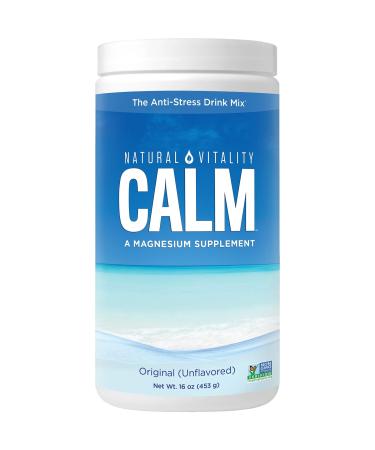 Natural Vitality Natural Calm The Anti-Stress Drink Original (Unflavored) 16 oz (453 g)