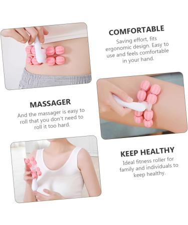 Toddmomy Massage Roller - Leg & Back Muscle Massager Trigger Point Fitness Device Calf & Arm Roller Portable Plastic Foot Massager for Body Relief - Buy Online on GoSupps.com