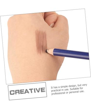 Beavorty 1 Set Eyebrow Pencil Brown Brow Pencil Brow Fill Pencils Tattoos Pen Miss Hairdressing Pen Filling 1 count (Pack of 1) Blue - Buy Online on GoSupps.com