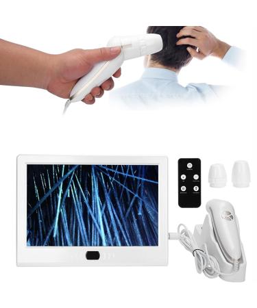Skin Diagnosis Hair Analyzer 13 Inch Skin Scalp Detector Multifunctional Rechargeable Hair Follicle Skin Analyser Machine for Analysis Scalp Home Salon Spa