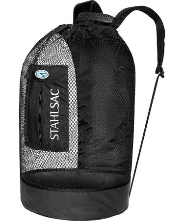 Stahlsac Panama Mesh Backpack in Black/Yellow - Lightweight and Durable - Buy Online on GoSupps.com