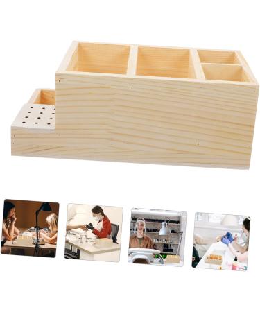 Beatifufu Box Grinding Head Storage Box Nail Salon Supply Nail Drill Bits Container Nail Tool Organizer Nail Polisher Organizer Nail Drill Bits Stand Manicure Polishing Heads Organizer - Buy Online on GoSupps.com