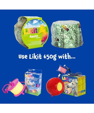 Likit Horse Treats Assorted 650g (box of 12) | Flavours include Apple Mint Carrot & Cherry | Likit for Horses - Buy Online on GoSupps.com