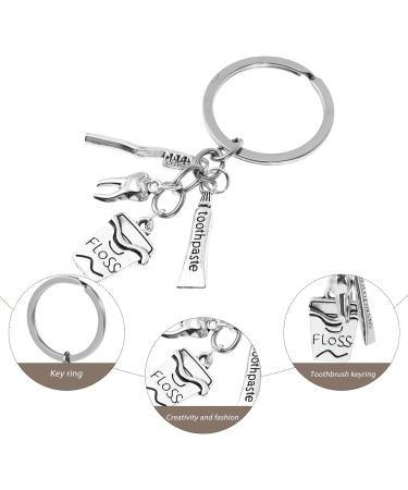 Pretyzoom Ladies Handbag Tooth Charm Keychain | Perfect Dental Orthodontist Gift | Stylish Key Trailer for Men & Women - Buy Online on GoSupps.com