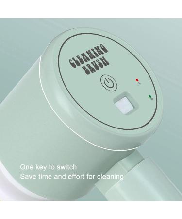 Wireless Electric Cleaning Brush - Foldable & Waterproof IPX7 | 2 Heads for Easy Cleaning - Buy Online on GoSupps.com