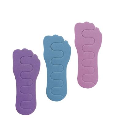 Pedicure toe separator |Toe spreaders for painting toenails |Foam toe spreader |Toe separator in the form of foot |EuroXanty pedicure accessories