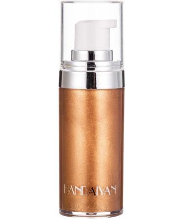 Body Luminizer - Smooth Moisturizing Body Glow Highlighter Liquid Shimmer Luminizer 0.7 oz Body Luminizer Collocation Highlighter Powder for Lasting Makeup Sritob 3# - Buy Online on GoSupps.com