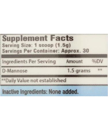 Cleartract D-Mannose Formula Powder - 50g: Natural Urinary Tract Support - Buy Online on GoSupps.com