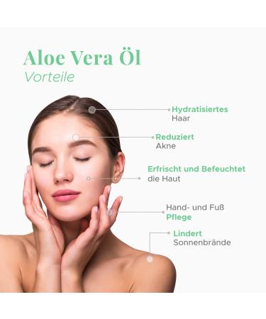 SAMARKAND Aloe Vera Oil 100% Organic Pure & Natural - 50ml for Skin Hair Nails Lips & Body Care | International Shipping Available - Buy Online on GoSupps.com