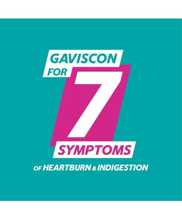 Gaviscon Double Action Mint Flavour 600ml - Fast Relief for Heartburn & Indigestion | Safe for Pregnancy - Buy Online on GoSupps.com