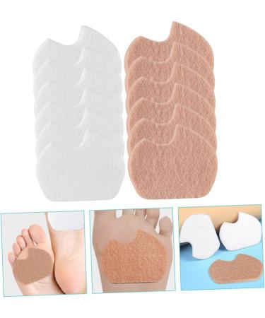 FOMIYES 6 Pairs Reusable Forefoot Pads - Comfort for High Heels & Ball of Foot Support | Metatarsal Felt Pads for Women - Buy Online on GoSupps.com