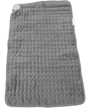 Adjustable Soft Electrical Heating Pillow for Neck & Shoulder Relief - Silver Gray 76x40 cm | Body Care Essentials - Buy Online on GoSupps.com